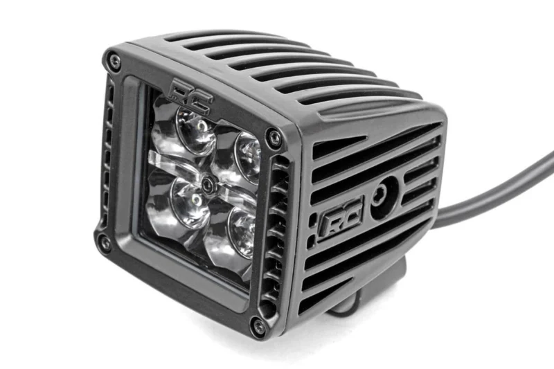 Rough Country 70903BLKDRLA - Square & Cube LED Lights
