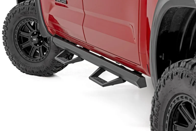 Rough Country 71097 - Running Boards & Steps, Crew Cab