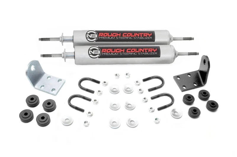 Rough Country 8733630 - Steering Stabilizers
