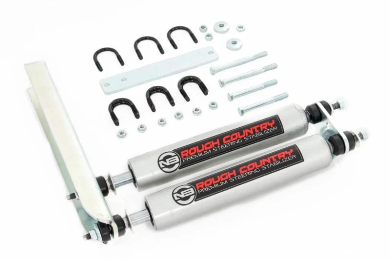 Rough Country 8733830 - Steering Stabilizers