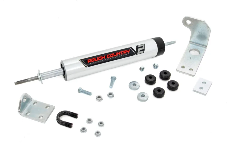 Rough Country 8734370 - Steering Stabilizers