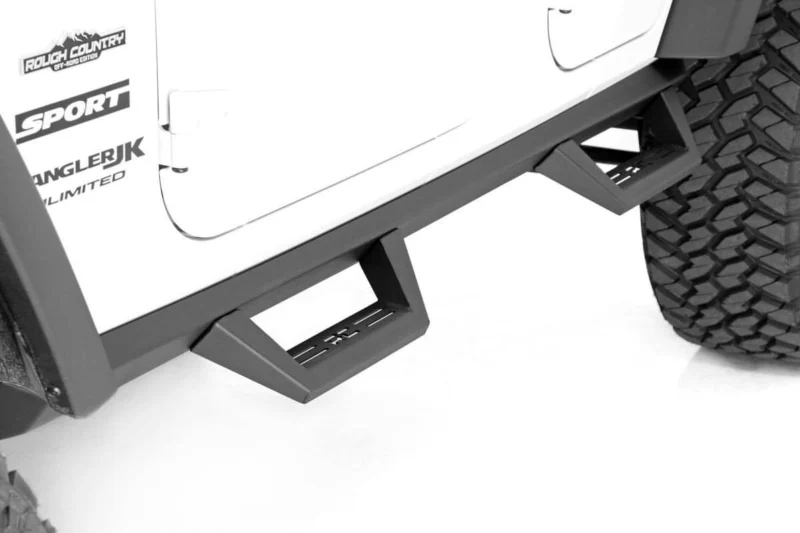 Rough Country 90765B - Running Boards & Steps