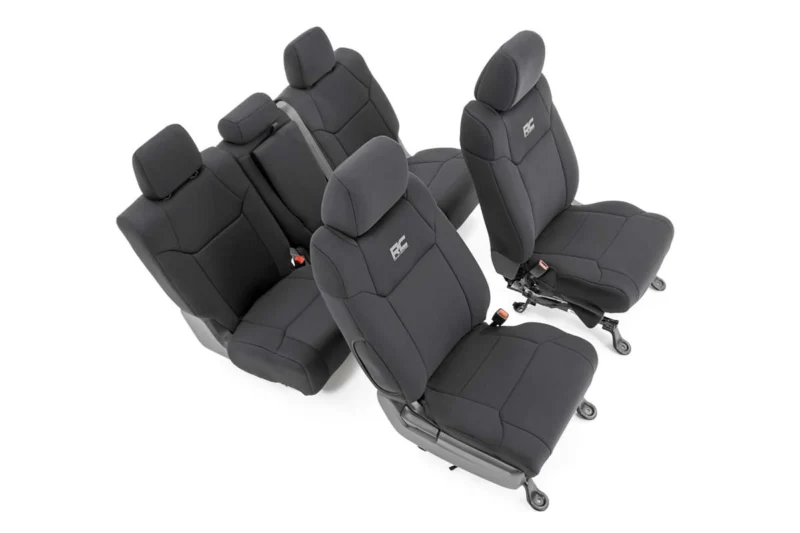 Rough Country 91027A - Seat Covers, Crew Cab