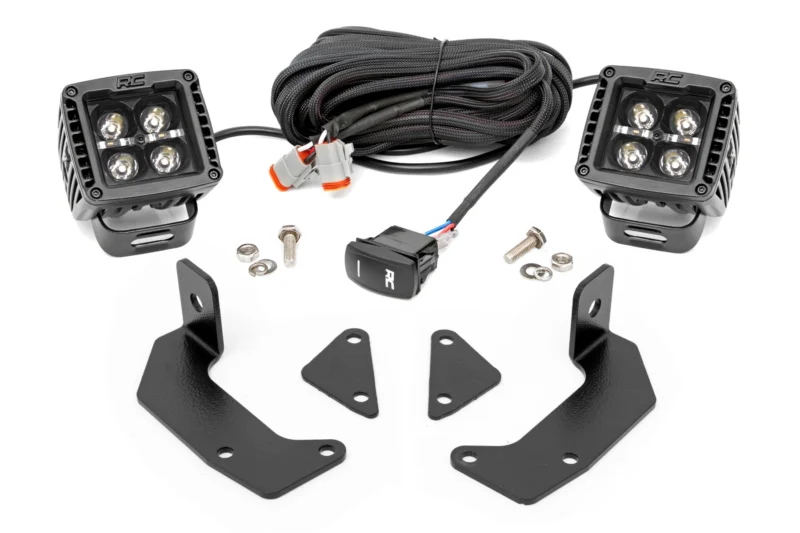 Rough Country 96105 - Square & Cube LED Lights