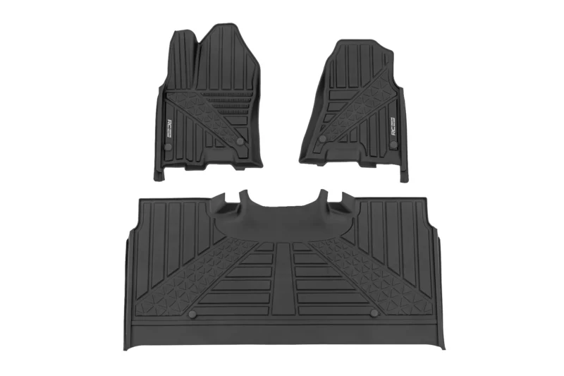 Rough Country FF-31432 - Floor Mats, Crew Cab
