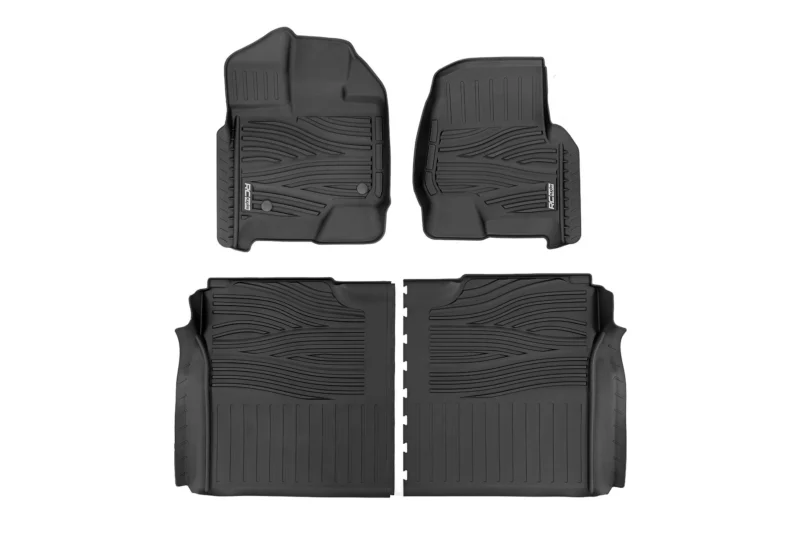 Rough Country FF-51512 - Floor Mats, Crew Cab