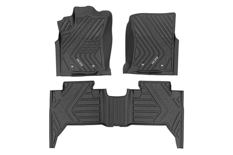 Rough Country FF-71216 - Floor Mats, Crew Cab