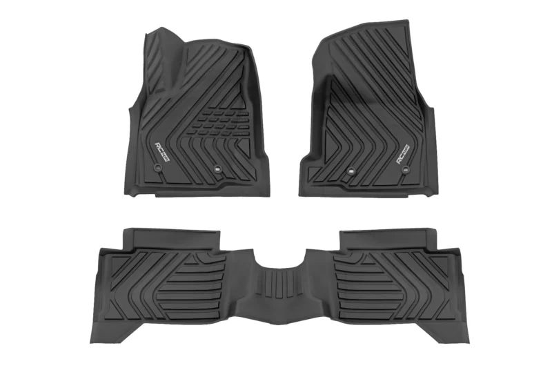 Rough Country FF-71224 - Floor Mats, Crew Cab