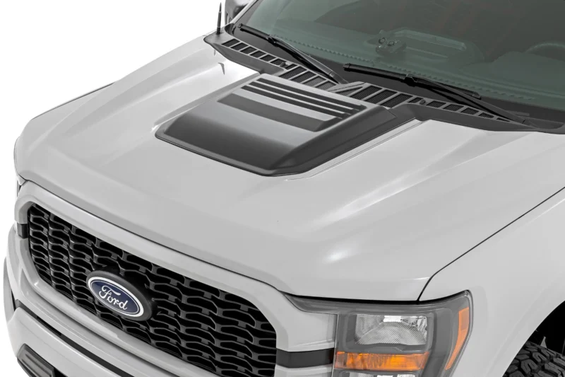 Rough Country HS30010-DR - Hood Scoops & Guards