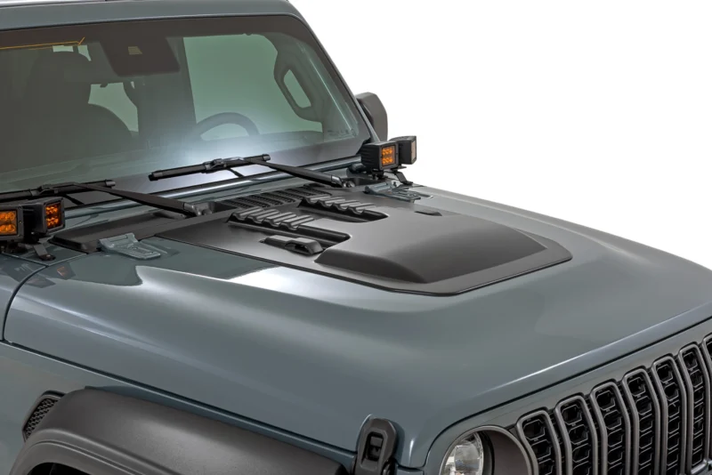 Rough Country HS60010-PY5 - Hood Scoops & Guards