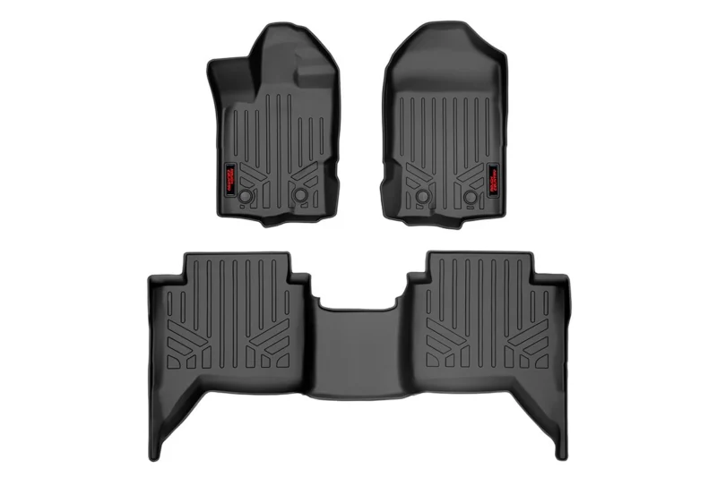 Rough Country M-51002 - Floor Mats, Crew Cab