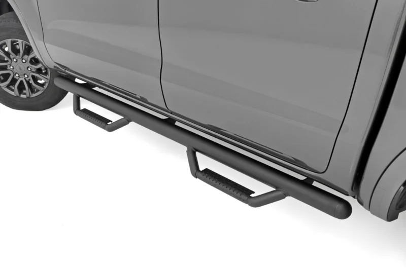 Rough Country RCF1981CCB - Running Boards & Steps, Crew Cab