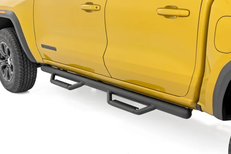 Rough Country RCG1583CCB - Running Boards & Steps, Crew Cab