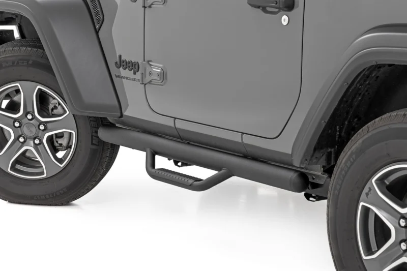 Rough Country RCJ1846B - Running Boards & Steps