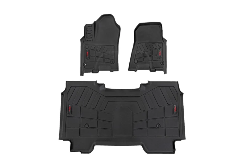 Rough Country SM31630 - Floor Mats, Crew Cab
