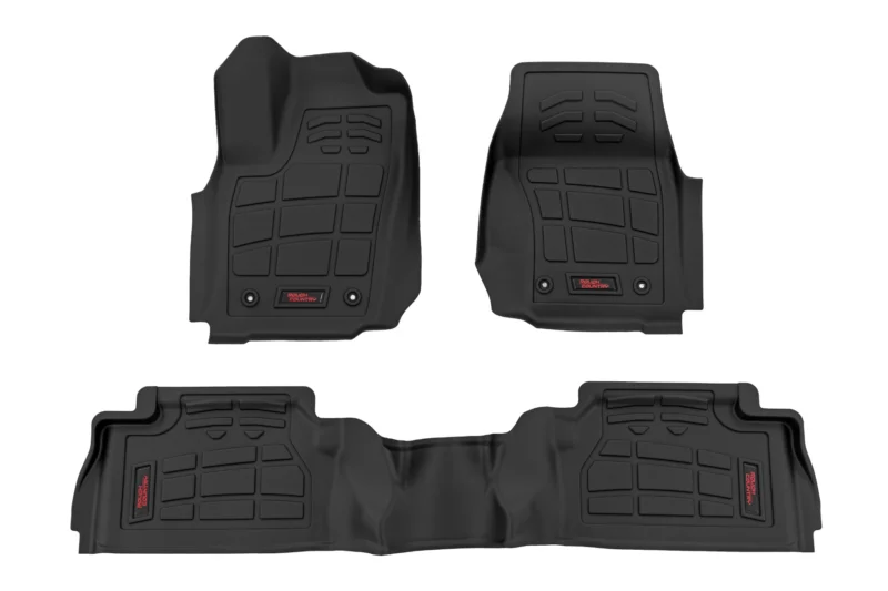 Rough Country SM71225 - Floor Mats, Crew Cab