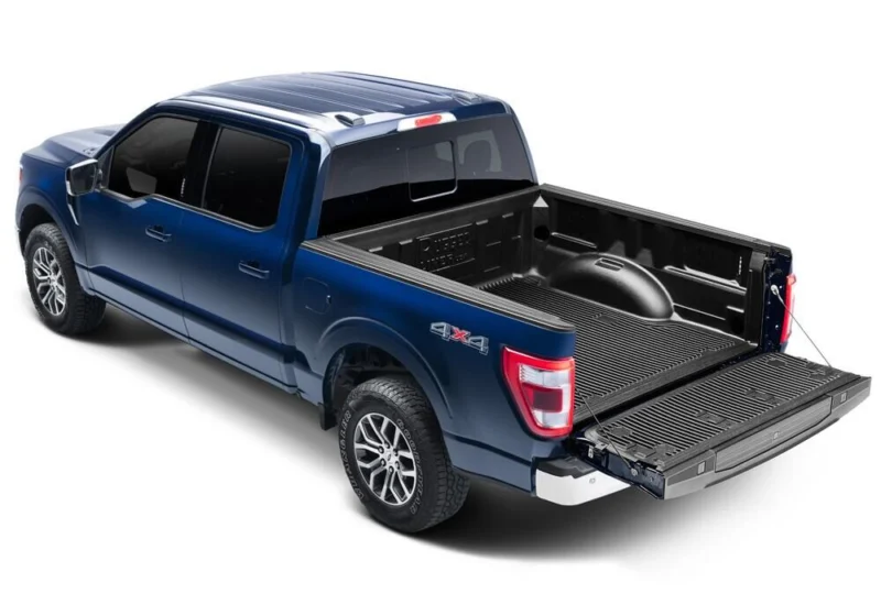 Rugged Liner F65U21 - Under Rail Bed Liner, Black, Polyethylene