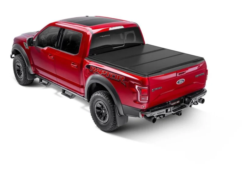 Rugged Liner HC3-F6509 - HC3 Hard Tri-Fold, Black, Leather Grain