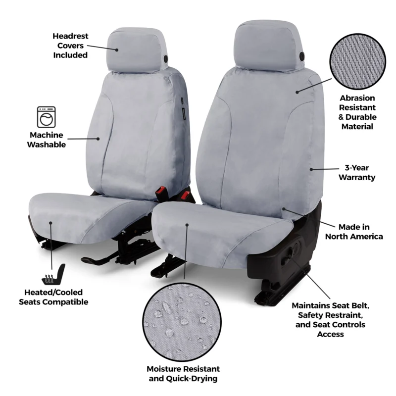 Seat Saver SS1258PCTN - Saver Polycotton Seat Covers, Tan