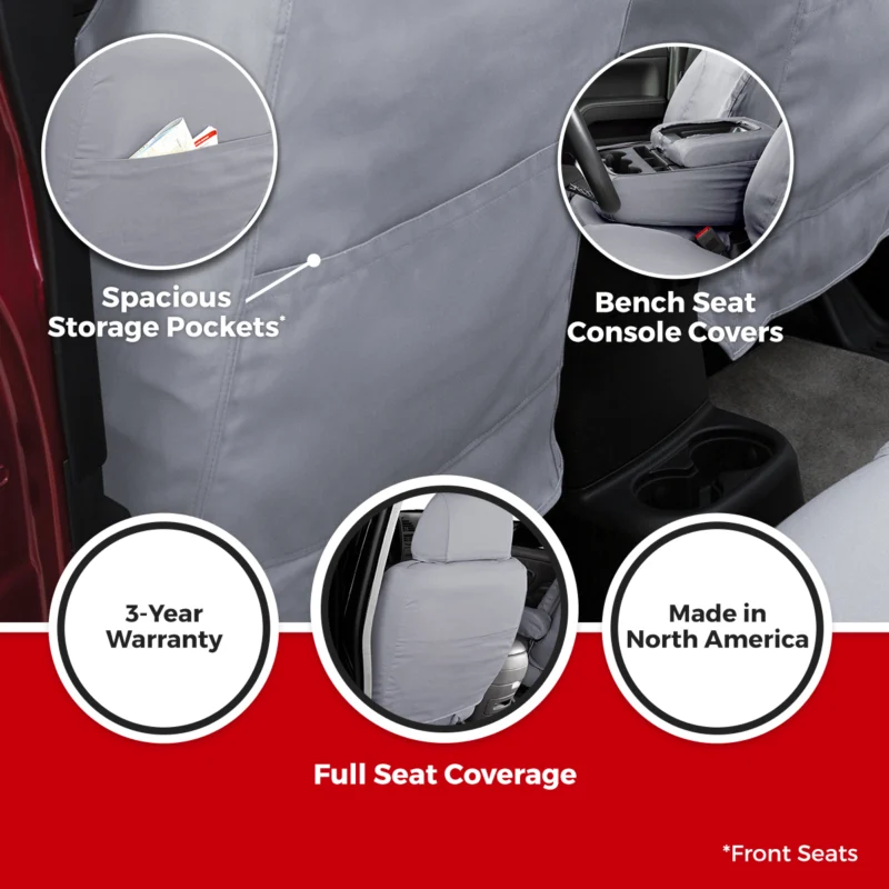 Seat Saver SS1342PCTN - Saver Polycotton Seat Covers, Tan
