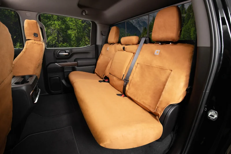 Seat Saver SSC2274CABN - Saver Carhartt Duck Weave Seat Covers, Brown