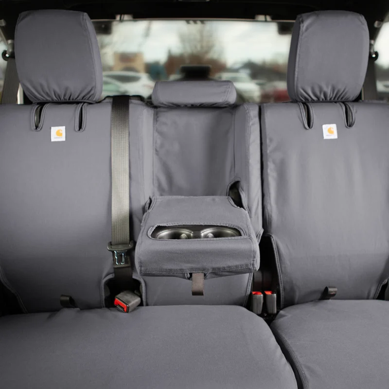 Seat Saver SSC2299CAGY - Saver Carhartt Duck Weave Seat Covers, Gravel