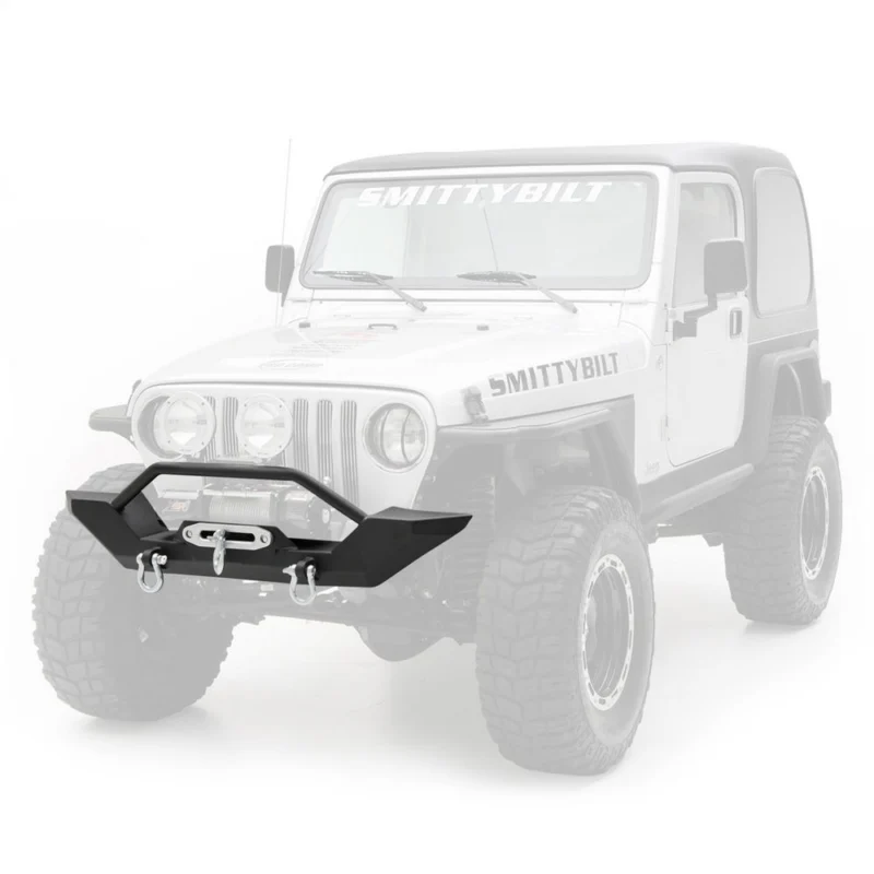 Smittybilt 76800 - XRC Bumpers, Black, Textured