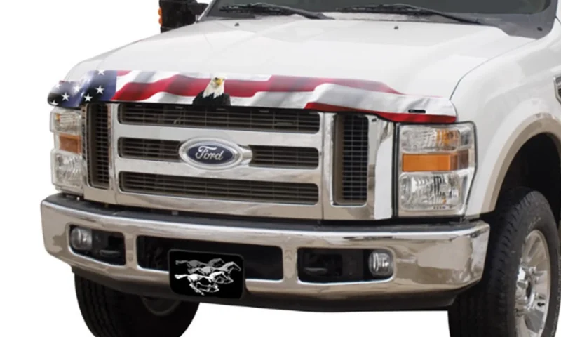 Stampede 2147-30 - Vigilante Premium, Flag w/Eagle, High Profile