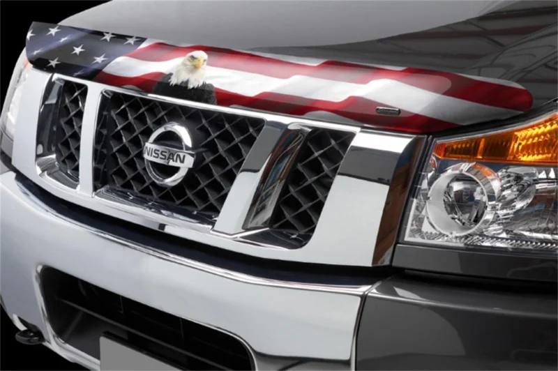 Stampede 3411-30 - Vigilante Premium, Flag w/Eagle, High Profile