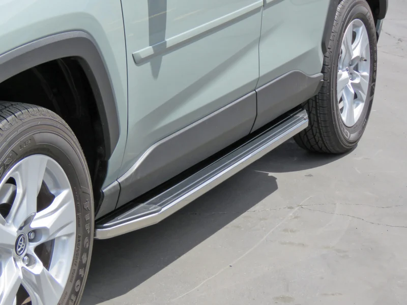 Steelcraft 135190 - STX100 Running Boards, Black / Stainless Trim