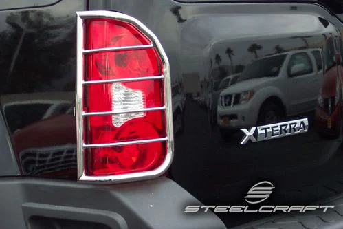 Steelcraft 34120 - Tail Light Guards, Black