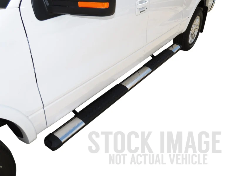 Steelcraft 400-02237 - STX100 Running Boards, Aluminum/Stainless Steel, Crew Cab