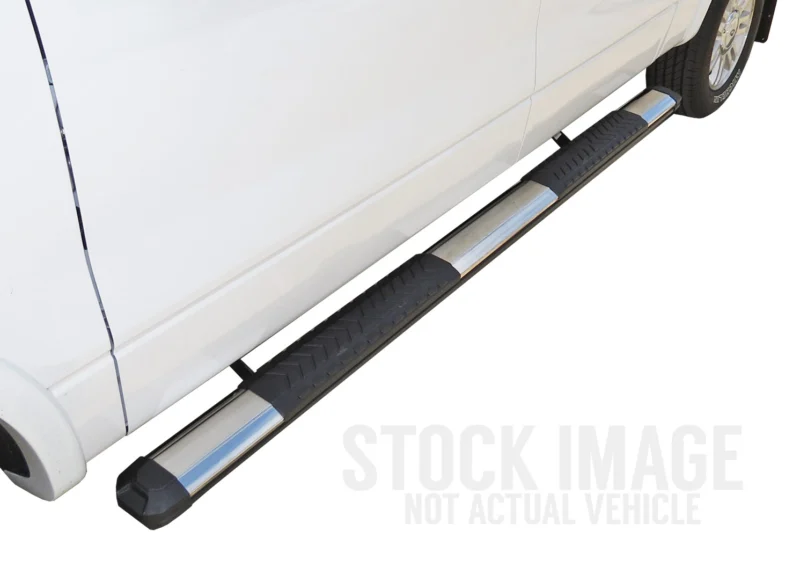 Steelcraft 400-02297 - STX100 Running Boards, Aluminum/Stainless Steel, Crew Cab