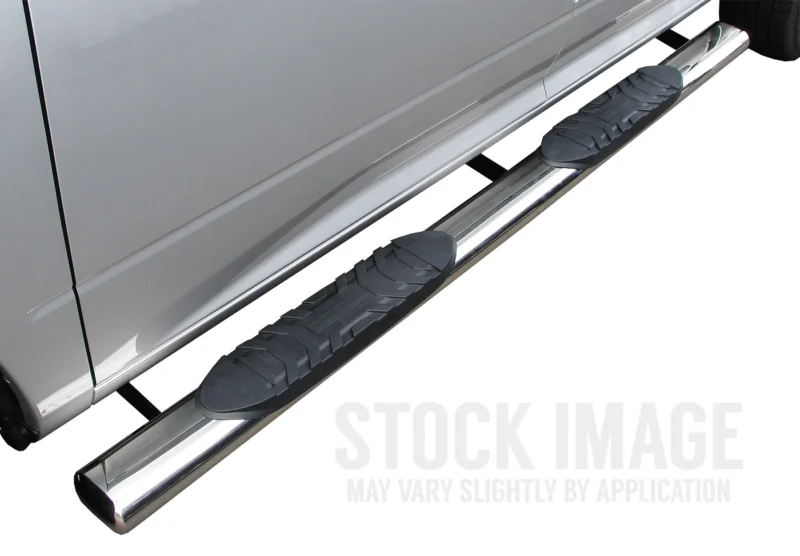 Steelcraft 423409 - 5″ Oval Sidebars, Stainless Steel, Extended Cab