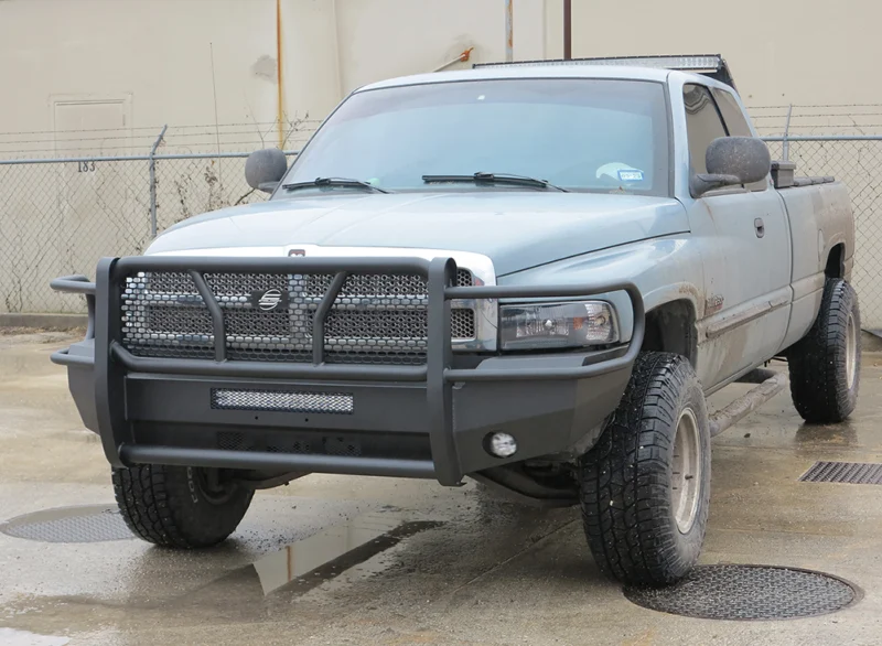 Steelcraft 60-12200 - Front Bumper Replacement, Fine Textured Black