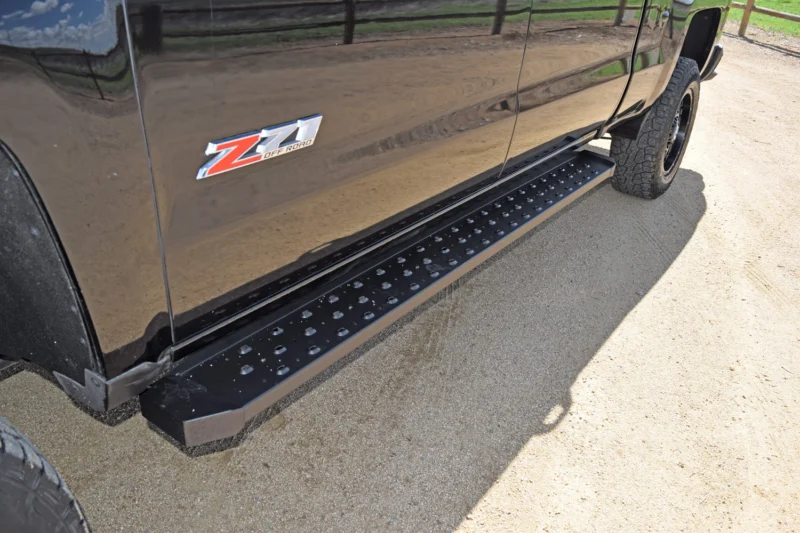 Steelcraft 600-02210 - STX100 Running Boards, Black, Crew Cab
