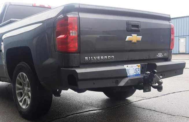 Steelcraft 65-20400 - Rear Bumper Replacement, Fine Textured Black
