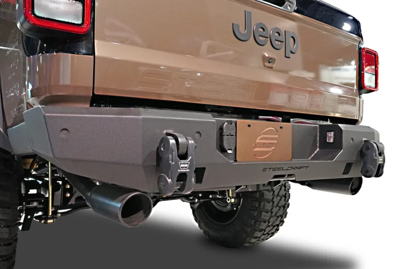 Steelcraft 65-92540 - Rear Bumper Replacement, Textured Black