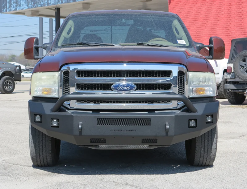 Steelcraft 71-11300HP - Fortis Front Bumpers, Textured Black