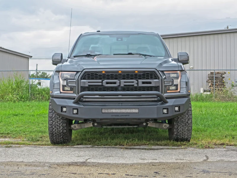 Steelcraft 71-11425HP - Fortis Front Bumpers, Textured Black