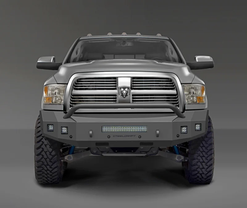 Steelcraft 71-12260HP - Fortis Front Bumpers, Textured Black