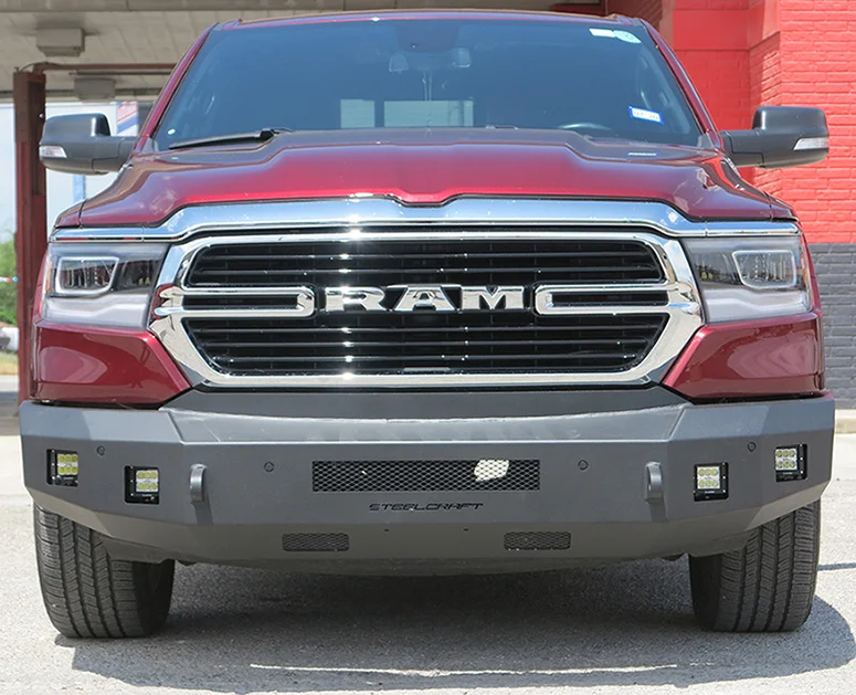 Steelcraft 71-12270 - Fortis Front Bumpers, Textured Black