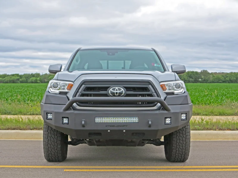 Steelcraft 71-13420HP - Fortis Front Bumpers, Textured Black
