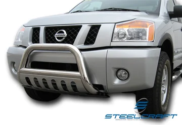 Steelcraft 74010 - Bull Bars, Stainless Steel
