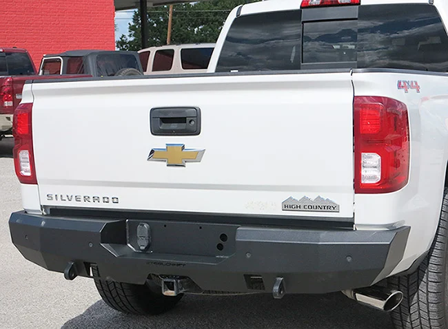Steelcraft 76-20420 - Rear Bumper, Textured Black