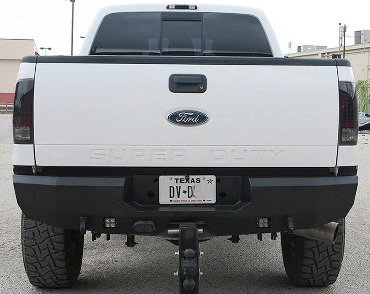 Steelcraft 76-21370 - Rear Bumper, Textured Black