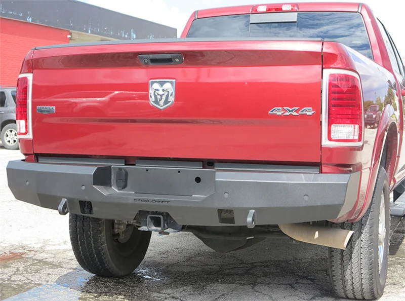 Steelcraft 76-22260 - Rear Bumper, Textured Black