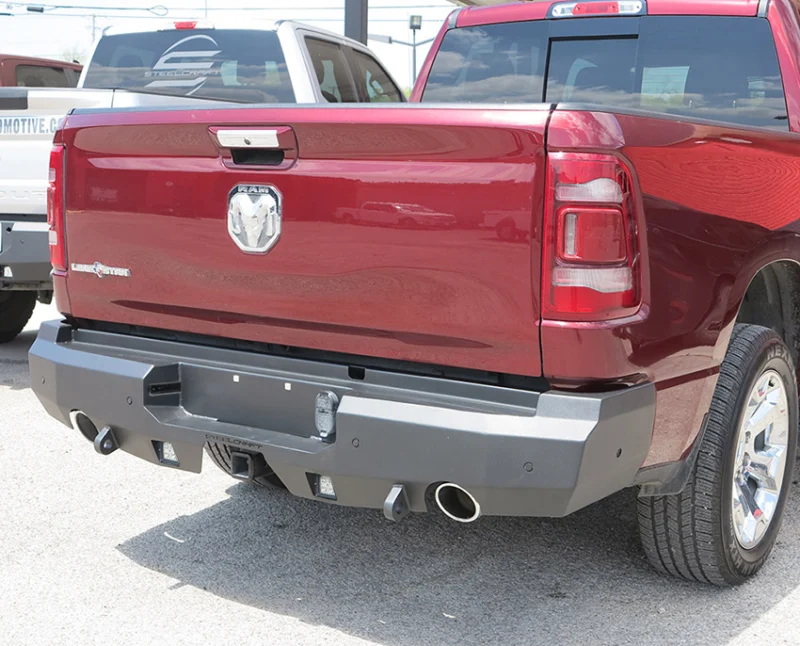 Steelcraft 76-22270 - Rear Bumper, Textured Black