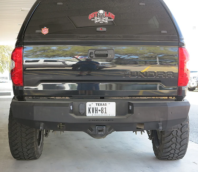 Steelcraft 76-23380 - Rear Bumper, Textured Black