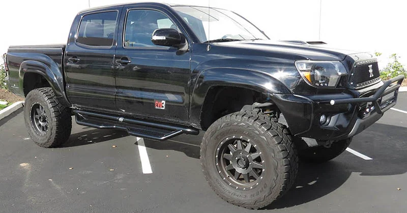 Steelcraft 80-30900 - HD Sidebars, Semi-Gloss Black, Crew Cab